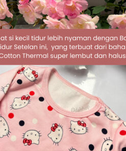 Baju Tidur Anak Perempuan / Baju Tidur Bayi Murah / Baju Tidur Bayi Import / Piyama Anak Cewek - Foto 2