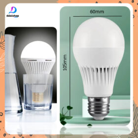 Bola Lampu Emergency Led Darurat Mati Lamp Konduktif Grafena Eksperimen Uji Serat 5 Watt - Foto 9