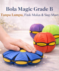 Bola Magic LED Mainan Anak – Grade B (Lampu Tidak Full Nyala) - Foto 2