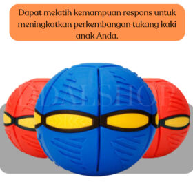 Bola Ufo Magic Ball Mainan Terbang Ajaib Interaktif Lampu LED Kelap Kelip musik Bola Injak Viral - Foto 9