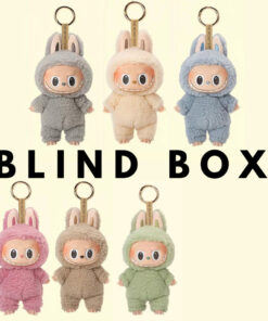 Boneka Karakter Lucu Macaron Gantungan Kunci Blind Box Mainan Koleksi Anak - Foto 2