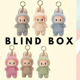 Boneka Karakter Lucu Macaron Gantungan Kunci Blind Box Mainan Koleksi Anak - Foto 2