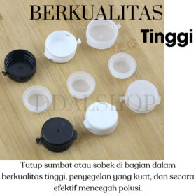 Botol Kaca Pot Cream Skincare Lotion Kosmetik Bottle Mini Travel Jar Kedap Udara Size 5g 10g 15g - Foto 3