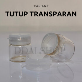 Botol Kaca Pot Cream Skincare Lotion Kosmetik Bottle Mini Travel Jar Kedap Udara Size 5g 10g 15g - Foto 9