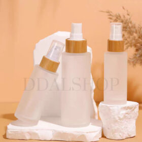 Botol Kaca Spray Cairan Pump Airless Lotion Bottle Refill Aesthetic Travel Size 20ml 30ml 40ml 50ml - Foto 9