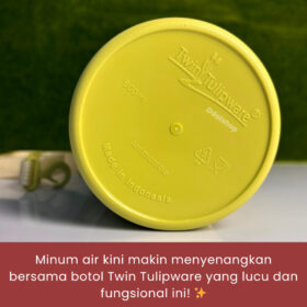 Botol Minum Anak Fun Jug Tumbler TwinTulipware Karakter Lucu 600ml BPA Free FoodGrade Tali selempang - Foto 3