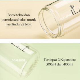 Botol Minum Portable Shaker Bottle Pengaduk Otomatis Botle Gym Protein Shake Anti Tumpah Free Kable - Foto 4