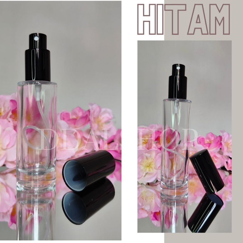 Botol Parfum Drat Ulir Bottle Spray Refill Kaca Isi Ulang Tinggi Travell Size 30ml 50ml Good Quality - Foto 7