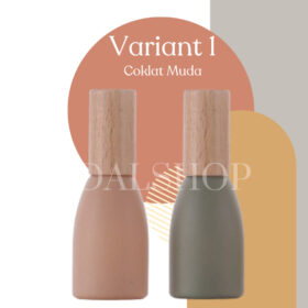 Botol Parfum Kaca Aesthetic Roll On Unik Lucu Bottle Travel Premium Size 12Ml Dengan Tutup Kayu - Foto 7
