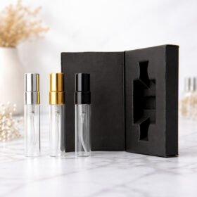 Botol Parfum Kosong Travel Mini Refill Spray 5ml 10ml dengan kotak kemasan untuk souvenir - Foto 4