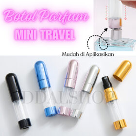 Botol Parfum Kosong Travel Mini Refill Spray 5ml isi ulang Parfume Bottle Unik Portable - Foto 1