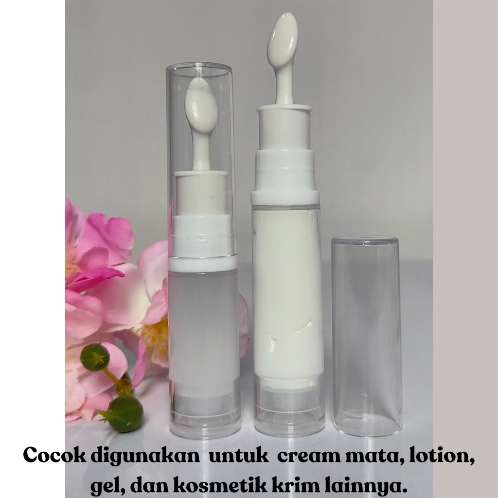 Botol Pump Airless Travel Bottle Cream Eye Lotion Skin Care Kosmetik Mini 6ml 10ml 18ml - Foto 5