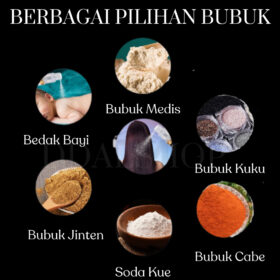 Botol Semprotan Spray Glitter Bubuk Tabur Semprot Powder Bahan PET Travel Bottle - Foto 3