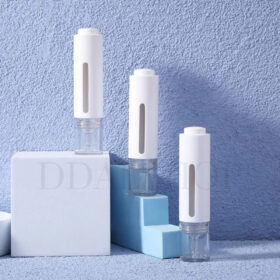 Botol Serum Pump 15ml Airless Pump Tempat Serum refill Bottle Travel Kosmetik Bahan PET - Foto 4