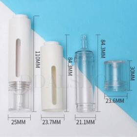 Botol Serum Pump 15ml Airless Pump Tempat Serum refill Bottle Travel Kosmetik Bahan PET - Foto 8