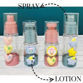 Botol Spray Pump Airless Bottle Skincare Cairan And Lotion Wadah Kosong Karakter Plastik 15ml 30ml 50ml - Foto 6
