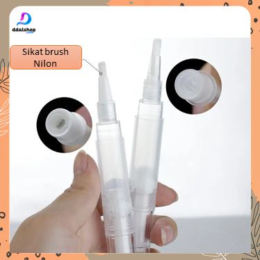 Botol Travel Pen Brush Kuas Kosong Concealer Vitamin Kuku Kosmetik Bibir Lipgloss - Foto 6