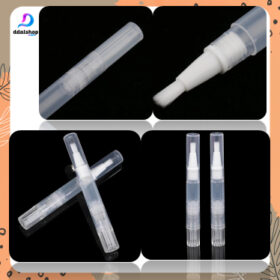 Botol Travel Pen Brush Kuas Kosong Concealer Vitamin Kuku Kosmetik Bibir Lipgloss - Foto 7