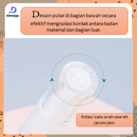 Botol Travel Pen Brush Kuas Kosong Concealer Vitamin Kuku Kosmetik Bibir Lipgloss - Foto 9