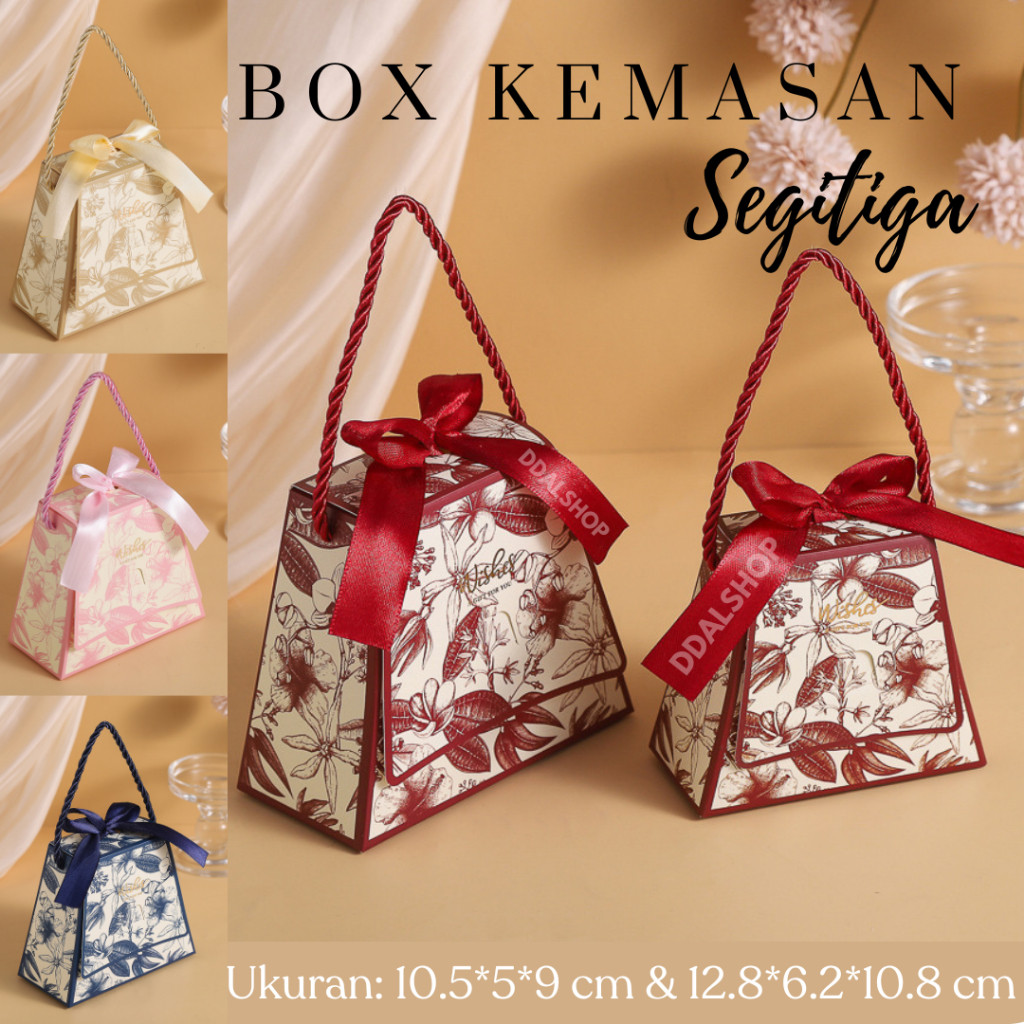 Box Hampers Lucu Kotak Penyimpanan Snack Gift Perlengkapan Ulang Tahun Kardus Hadiah - Foto 5