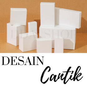 Box Karton Serbaguna Kotak Packaging Kardus Polos Untuk Hadiah Souvenir Kemasan 2,1*6,2*11cm - Foto 3