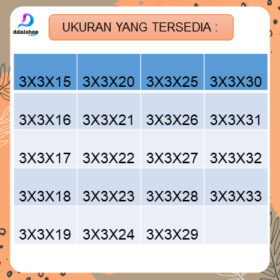 Box Parfum Kardus Kotak Polos untuk Kemasan Botol Hampers Souvenir Dus kemasan 3×3 - Foto 5