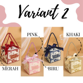 Box Snack Estetik Motif Bunga Kotak Hadiah Coklat Permen Giftbox Hampers PerlengkapanPestaUlangTahun - Foto 9