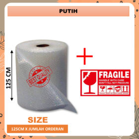 Bubble Wrap Meteran untuk tambahan Extra Paket untuk Safety dan Keamanan - Foto 3