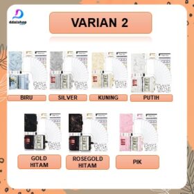 Budgeting Binder A6 Organizer Uang Cash Budget Envelope Zipper Bahan PU Leather - Foto 8