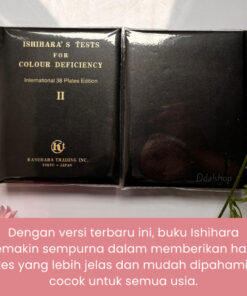 Buku Tes Buta Warna Ishihara Test | Tes Buta Warna Isihara 38 plates | Ishihara Satomi - Foto 2
