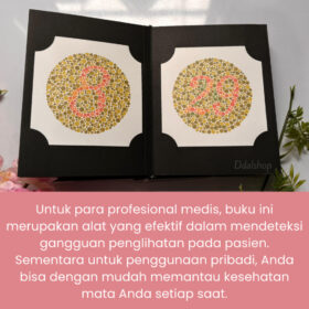Buku Tes Buta Warna Ishihara Test | Tes Buta Warna Isihara 38 plates | Ishihara Satomi - Foto 5