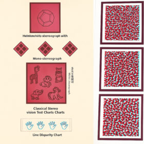 Buku Tes Buta Warna & Penglihatan RDS + Kacamata 3D | Random Dot Stereogram Lengkap - Foto 6