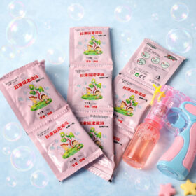 Cairan Bubble Gelembung Refill Buble Camera Sabun Liquid Concentrate Isi ulang mainan tembakan 10ml - Foto 5