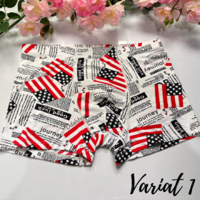 Celana Dalam Laki laki Boxer Pria Remaja Bahan Ice Silk Nylon Motif Import - Foto 8
