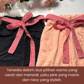 Celana Jogger Anak Perempuan Import Bahan 100% Katun Berkualitas Usia 2-8 tahun - Foto 3