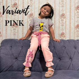 Celana Jogger Anak Perempuan Import Bahan 100% Katun Berkualitas Usia 2-8 tahun - Foto 8
