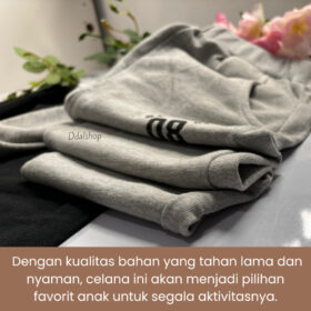 Celana  Panjang Anak Laki Laki Training Olahraga Casual Pants Usia 6-15tahun - Foto 8