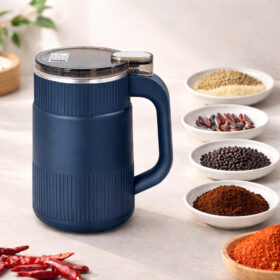 Chopper Blender Portable Mini Listrik Penggiling Penghalus Bumbu Kering Grinder Kopi Pisau Stainless - Foto 5