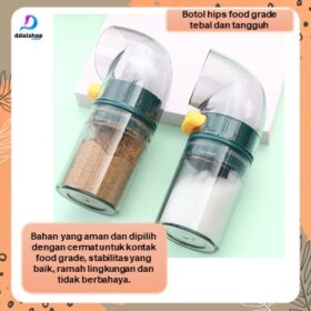 Dispenser Tempat Botol Bumbu Dapur Wadah Garam Estetik - Foto 5
