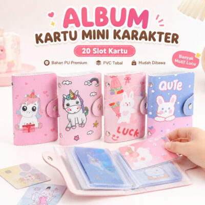 Dompet Tempat Kartu Nama Logam Mulia Minigold Atm Card Holder 20slot - Foto 1
