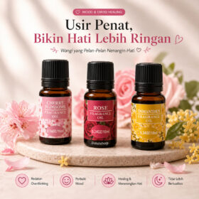 Essential Oil aromaterapi pewangi ruangan  minyak esensial 10ML Rose Lemon jasmine All Variant - Foto 5