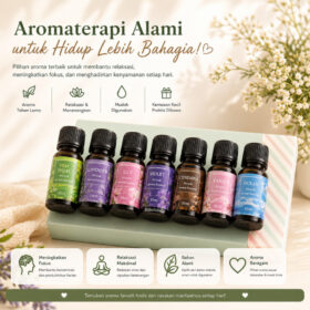 Essential Oil aromaterapi pewangi ruangan  minyak esensial 10ML Rose Lemon jasmine All Variant - Foto 7