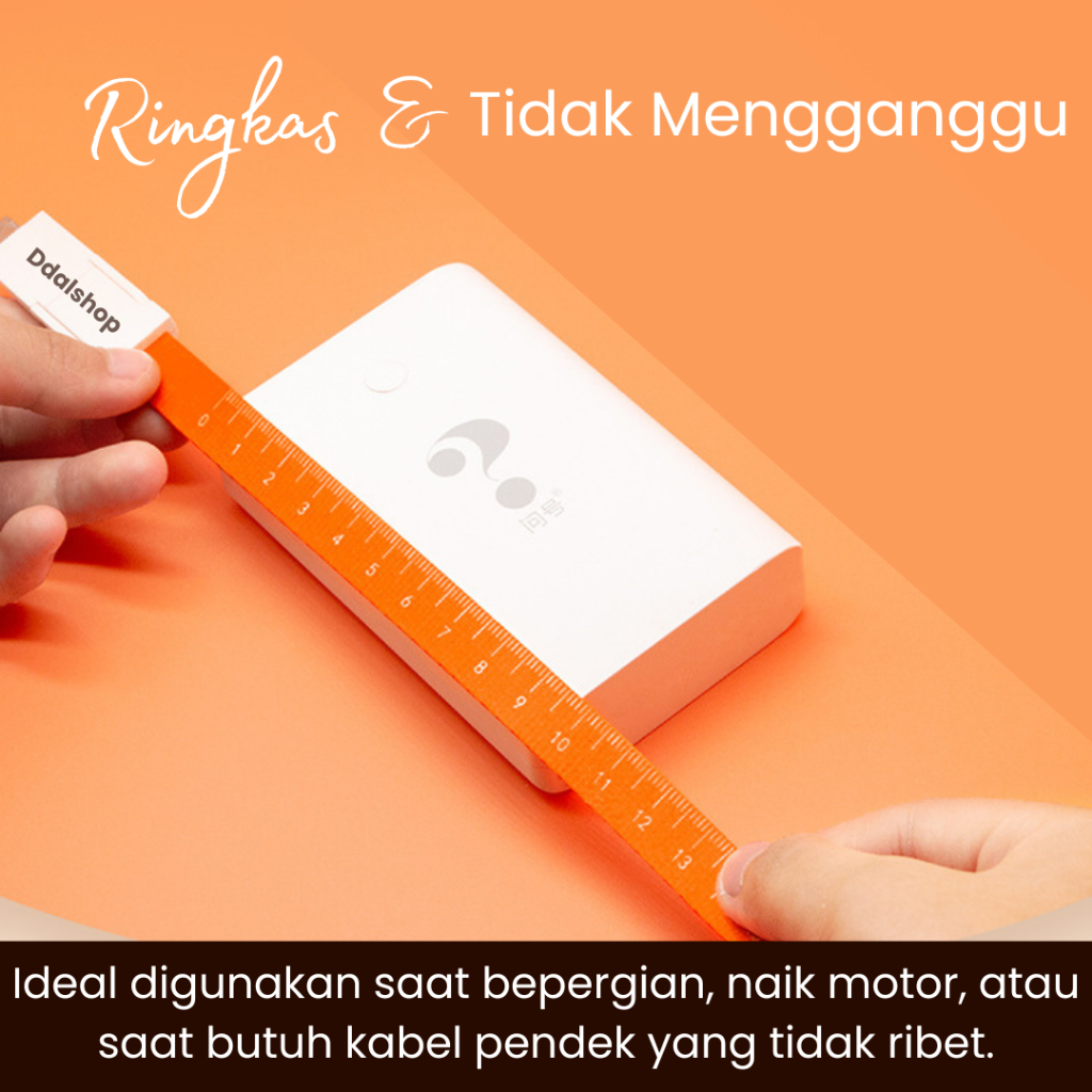 Gantungan Kunci Kabel Darurat 6 in 1 – Travel & Harian | Fast Charging 60W - Foto 3