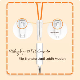 Gantungan Kunci Kabel Darurat 6 in 1 – Travel & Harian | Fast Charging 60W - Foto 6