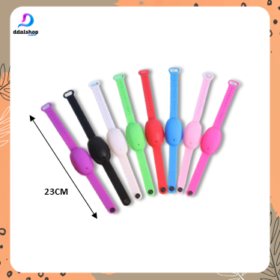 Gelang Tali Handsanitizer Pembersih Tangan Bahan Silikon Untuk Anak dan Dewasa - Foto 2