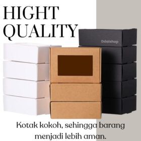 Gift Box Mini KotakKado SouvenirHampers Hadiah Aestethic KardusHardbox KecilLucu for cincinaksesoris - Foto 3