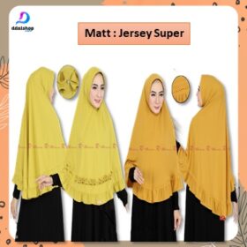 Jilbab Instant Hijab Syari Terbaru Kekinian Bahan Jersey Premium Jumbo - Foto 2