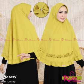 Jilbab Instant Hijab Syari Terbaru Kekinian Bahan Jersey Premium Jumbo - Foto 8