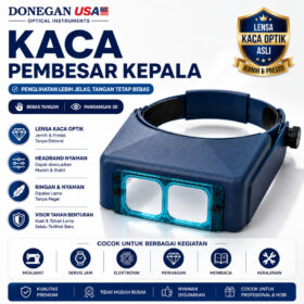 Kaca Pembesar / Donegan Optivisor Binocular Headband Magnifier With Glass Welch Allyn Made in USA - Foto 1