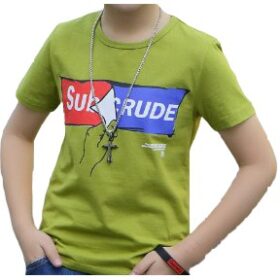 Kaos Anak Laki Laki Kaos T Shirt Usia 3-16 Tahun Bahan Katun Hight Quality - Foto 6